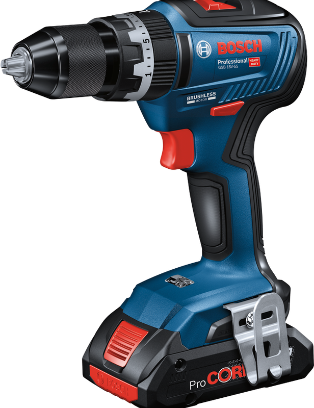 Bosch GSB 18V-55 Combi Drill