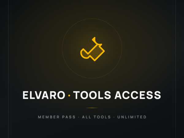 Tools Access — Monthly Subscription